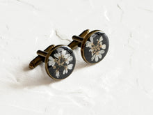 Load image into Gallery viewer, Coriander Blossom Cufflinks