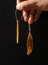 Load image into Gallery viewer, Wild Himalayan Sunflower Petal (As-Is) Earrings -1