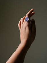 Load image into Gallery viewer, Larkspur Flower Petal Ring