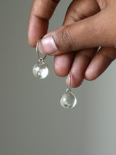 Load image into Gallery viewer, Himalayan Forget-me-not Small Hoop Earrings (925 Silver)