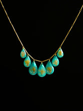 Load image into Gallery viewer, Sarso Drops Necklace (Mustard Flowers)