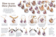 Load image into Gallery viewer, Pride of India Flower Petal Charms (Round)