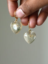 Load image into Gallery viewer, Dandelion Huggie Hoop Earrings -2