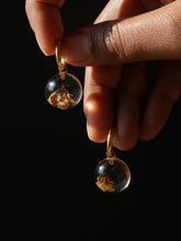 Load image into Gallery viewer, (Wild) Blackjack Flower Earrings -1