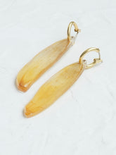 Load image into Gallery viewer, Wild Himalayan Sunflower Petal Hand-Sculpted Earrings -3