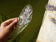 Load image into Gallery viewer, Larkspur Stem Hand-sculpted Bookmark