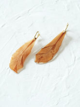 Load image into Gallery viewer, Kachnar Flower Petals Hand-sculpted Hoop Earrings