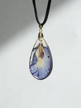 Load image into Gallery viewer, Aparajita / Blue Pea Petal Pendant -3