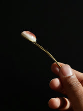 Load image into Gallery viewer, Verbena Flower Hair Fork / Juda Pin / Hair Bun Pin