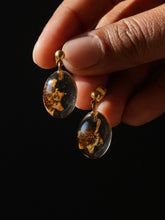 Load image into Gallery viewer, (Wild) Blackjack Flower Earrings -2