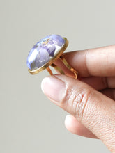 Load image into Gallery viewer, Larkspur Flower Petal Ring -2