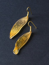 Load image into Gallery viewer, Wild Himalayan Sunflower Petal Hand-Sculpted Earrings -1