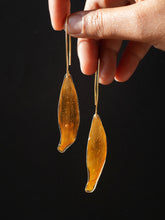 Load image into Gallery viewer, Wild Himalayan Sunflower Petal (As-Is) Earrings -1