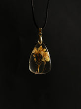 Load image into Gallery viewer, Mustard/Sarso Flower Pendant