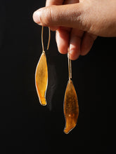 Load image into Gallery viewer, Wild Himalayan Sunflower Petal (As-Is) Earrings -1