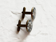 Load image into Gallery viewer, Coriander Blossom Cufflinks