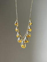 Load image into Gallery viewer, Honey Drops Necklace (Mustard/Sarso Flowers)