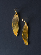 Load image into Gallery viewer, Wild Himalayan Sunflower Petal Hand-Sculpted Earrings -1