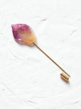 Load image into Gallery viewer, Orchid Petal Lapel Pin
