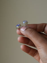 Load image into Gallery viewer, Larkspur Petal Stud Earrings (925 Silver)