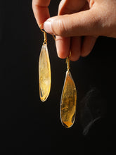 Load image into Gallery viewer, Wild Himalayan Sunflower Petal (As-Is) Earrings -2