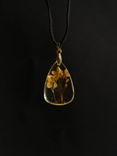 Load image into Gallery viewer, Mustard/Sarso Flower Pendant