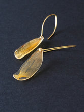 Load image into Gallery viewer, Wild Himalayan Sunflower Petal Hand-Sculpted Earrings -4