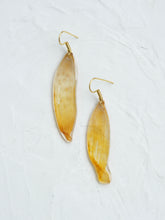 Load image into Gallery viewer, Wild Himalayan Sunflower Petal Hand-Sculpted Earrings -1