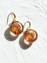 Load image into Gallery viewer, Morning Glory Flower Earrings -1