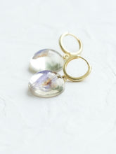 Load image into Gallery viewer, Larkspur Petal Hoop Earrings -7