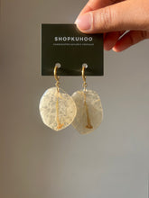 Load image into Gallery viewer, Bougainvillea Petal As-Is Earrings -8