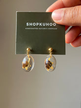 Load image into Gallery viewer, Chirchitta (Blackjack) Flower Earrings -2