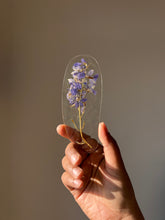 Load image into Gallery viewer, Larkspur Flower Stem (As-is) Bookmark -6