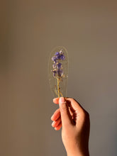 Load image into Gallery viewer, Larkspur Flower Stem (As-is) Bookmark -1