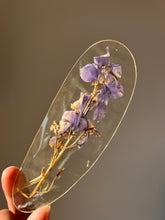 Load image into Gallery viewer, Larkspur Flower Stem (As-is) Bookmark -1