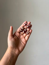 Load image into Gallery viewer, Sarso / Mustard Flower Stud Earrings (Red) -4