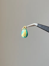 Load image into Gallery viewer, Sarso (Mustard) Blossom Mini Charm (Teal) -3