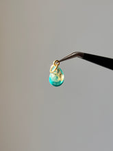 Load image into Gallery viewer, Sarso (Mustard) Blossom Mini Charm (Teal) -3