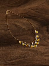 Load image into Gallery viewer, Honey Drops Necklace (Mustard/Sarso Flowers)