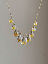 Load image into Gallery viewer, Honey Drops Necklace (Mustard/Sarso Flowers)