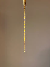 Load image into Gallery viewer, Handcrafted bookmark with mustard flowers encased in resin, a unique creation by ShopKuhoo.