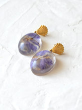 Load image into Gallery viewer, Larkspur Petal Stud Earrings
