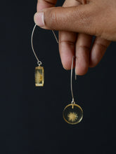 Load image into Gallery viewer, Dandelion Long Hook Earrings (925 Silver)
