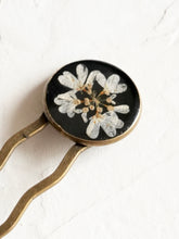 Load image into Gallery viewer, Coriander Flower Hair Fork / Juda Pin / Hair Bun Pin
