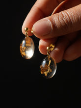 Load image into Gallery viewer, (Wild) Blackjack Flower Earrings -2
