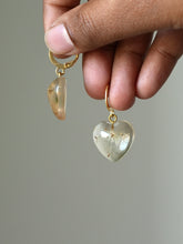 Load image into Gallery viewer, Dandelion Huggie Hoop Earrings -2
