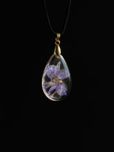 Load image into Gallery viewer, Larkspur Flower Pendant -1

