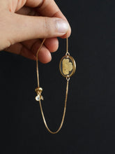 Load image into Gallery viewer, Meadow Rue Leaf Bracelet
