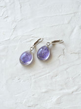 Load image into Gallery viewer, Larkspur Petal Small Hoop Earrings (925 Silver)
