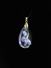 Load image into Gallery viewer, Larkspur Flower Pendant -3
